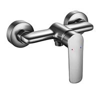 Edouard Rousseau - Mitigeur Douche OPHIR Graphite Mat - Economie d'Eau - Butée Eco-Stop