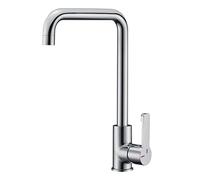 Edouard Rousseau - Mitigeur Évier KILOO Chromé - Fabrication Française - Certifié NF - Aérateur Anticalcaire - Bec Mobile