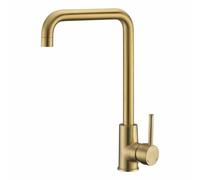 Edouard Rousseau - Mitigeur Évier KILOO Laiton Brossé - Bec orientable - Débit 8,3 L/min