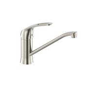 Edouard Rousseau - Mitigeur Évier SAWYER Inox - Bec Mobile - Bouton Éco-Stop