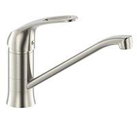 Edouard Rousseau - Mitigeur Évier SAWYER Inox - Bec Mobile - Bouton Éco-Stop