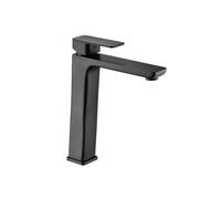 Edouard Rousseau - Mitigeur lavabo haut DEOK - Économie d’eau - 5 coloris disponibles (Noir)