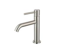 Edouard Rousseau - Mitigeur Lavabo SCRIPY - Aérateur Économie d’Eau - 3 Finitions Disponibles - Vidage inclus - Inox