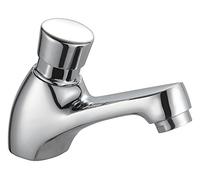 ROUSSEAU 4055585 Temporisé, Robinet Lavabo Mitigeur Chromé, Chrom&ampeacute