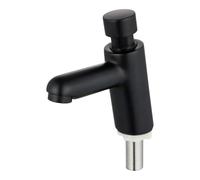 Edouard Rousseau - Robinet lave-mains temporisé - Temporisation réglable - Débit 7 L/min - 2 coloris disponibles (Noir)