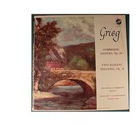 EDOUARD VAN REMOORTEL GRIEG SYMPHONIC DANCES vinyl record