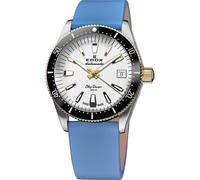 Edox 80131-357JNC-BI Skydiver Automatic +2nd strap Ladies Watch