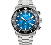 Edox CO-1 Chronograph 10242-TINM-BUIDN - Homme - 45 mm - Analogique - Quartz - Verre saphir