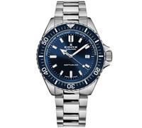 Edox Skydiver Neptunian Automatic 80120-3BUM-BUF - Homme - 44 mm - Analogique - Automatique - Verre saphir