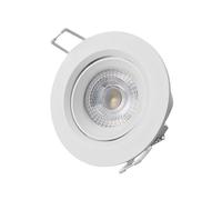 Spot LED encastrable EDM - 5W - 380lm - 6400K - Blanc - 31651