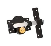 EDP Verrou de sécurité noir avec 5 clés.