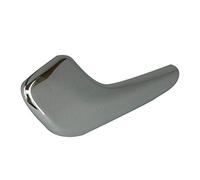 EDP219 Poignée de porte intérieure en plastique inoxydable plaqué aluminium pour Opel Corsa D 2006-2014 ; 13297813 portes avant ou arrière gauche