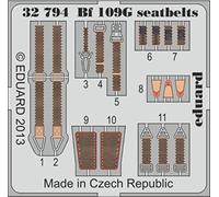 (EDP32794) - Eduard Photoetch 1:32 - Bf 109G Seatbelts