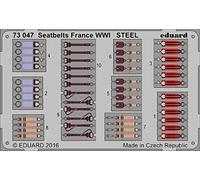 (EDP73047) - Eduard Photoetch 1:72 Steel Seatbelts France WWI