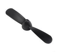 EDPEZHRMD Hélice de Bateau, Hélice en Plastique, alésage de 5mm, 300mm, Artisanat pêche, léger, Faible Bruit, Noir
