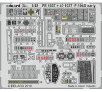 Eduard Accessories FE1037 - 1:48 F-104G Early pour Kinetic - Neuf