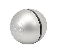 EDPOAQC Compatible Avec Alfa Pour Romeo Pour Giulietta 2010 2011 2012 2013 2014 2015 2016 2017 2018 Pommeau De Levier De Vitesse 6 Vitesses Argenté OEM: 55346345 50294565