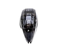 EDPOAQC Compatible Avec BMW Série 3 X3 X4 X5 X6 F44 G20 G05 G06 G01 G02 G08 Ensemble 4 Pièces Pommeau Levier Vitesse En Cristal Poignée Vitesse Automatique En Cristal(X4Series G02 2022)
