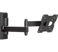 EDR-100 Support Mural en métal Triple Rotation avec Double Bras de déport (Inclinable et Orientable, Standard)