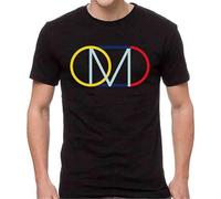 EDrecUTDEA Orchestral Manoeuvres in The Dark Logo Men's Black T-Shirt Black S