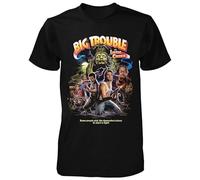 EDrecUTDEA YoGos John Carpenter's Big Trouble in Little China T Shirt Funny Vinta Gift for Men Black M