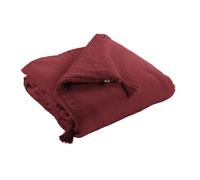 Édredon 150 x 150 cm - Double Gaze de Coton - Bordeaux