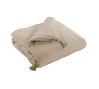 Édredon 150 x 150 cm - Double Gaze de Coton - GAÏA Ficelle