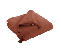 Édredon 150 x 150 cm - Double Gaze de Coton - Terracotta