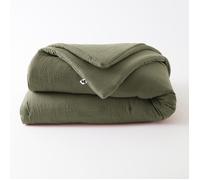 Édredon 180 x 240 cm - Double Gaze de Coton 125 gr/m² - Uni Gaïa Romarin