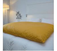 Édredon - CASTEX COUETTES NATURELLES - Jacquard or - 160x170 cm - 90% duvet neuf - Antiallergique