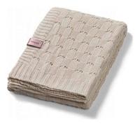 Edredon - couverture - plaid bebe Babyono - ONO-8128 - 1479/03 COUVERTURE EN BAMBOU TRICOT BEIGE Beige