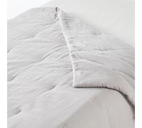 Édredon en gaze double de Kapok mélangé - simple Gris Simple