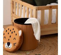 Atmosphera - Edredon Lili en Gaze de Coton 100x140cm Blanc