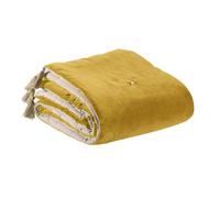 édredon - VIVARAISE - Elise - 80 x 180 cm - Jaune (maïs) - Housse 100% coton
