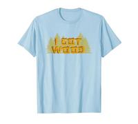 Ed's I Got Wood T-Shirt, Homme, Bleu Céleste, L