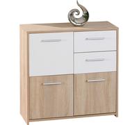 Edsam Commode, 3 portes, 2 tiroirs, imitation chêne Sonoma.