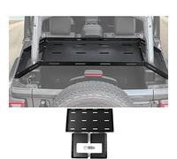 EDSARS Étagère de Rangement de Coffre de hayon de Voiture étagère à Bagages pour Jeep Wrangler JK JL 2007-2023 Accessoires de Porte-Bagages arrière, JL2018-2023