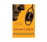 EDSC Poster sur toile Motif discours du roi 40 x 60 cm