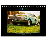 Edsel Schönheiten mit Charme (Tischkalender 2026 DIN A5 quer), CALVENDO Monatskalender: It`s Edsel Showtime on the road