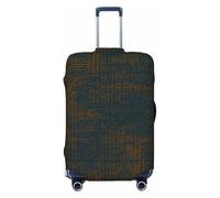 EdsfFehs Housse de valise imprimée avec code de programmation 1, lavable, légère et tendance pour une identification facile, Noir , M