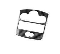 EDSXWUN Panneau DéCoratif Centrale Compatible avec Clio 3 2006 2007 2008 2009 2010 2011 2012 1 Pcs Panneaux Décoratifs Centraux Gauche Et Droite Cadres Décoratifs De Console Centrale(Black Carbon)