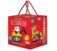 Edu-cubes - Le chantier - Ester Tomè - Sassi - Boîte ou accessoire - Jeux livres objets