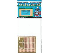 Edu53126 1200 Eduard Pe - Uss Missouri Detail Set Part 10 - Hull Plates (For Use With The Trumpeter Kit) Model Kit Accessory