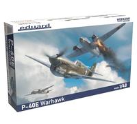 Edualdo 1/48 Weekend Edition P-40E Warhawk Modèle en plastique EDU84207 (avion)