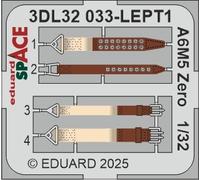 EDUARD 3DL32033 SPACE A6M5 ZERO SPACE (FOR TAMIYA KIT) 1/32