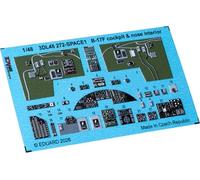 EDUARD 3DL48272 Space B-17F Cockpit & Nose Interior Space (for REVELL) 1/48