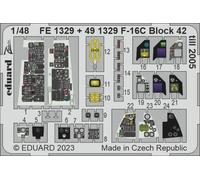 EDUARD 491329 F-16C BLOCK 42 TILL 2005 (KINETIC) 1/48