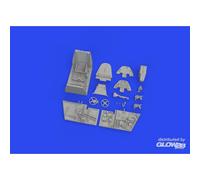 EDUARD 648876 KIT D'AMELIORATION AVION BRASSIN PRINT COCKPIT MESSERSCHMITT BF 10