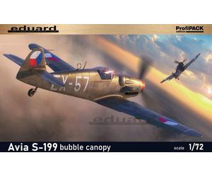 EDUARD 70151 PROFIPACK EDITION AVIA S-199 BUBBLE CANOPY