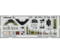 (EDP73755) - Eduard Photoetch 1:72 - F4F-4 (Arma Hobby)